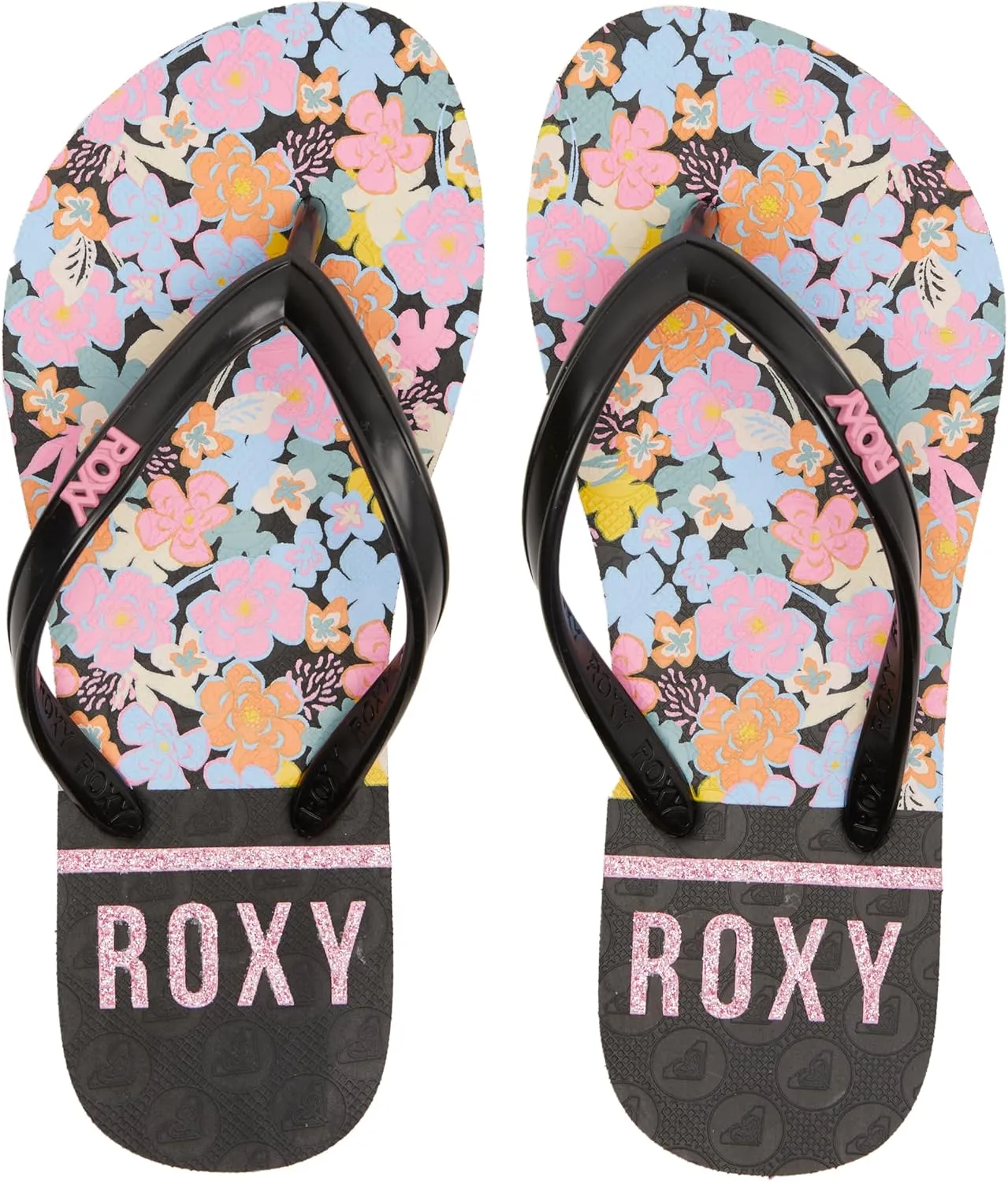 Roxy girls Rg Viva Stamp Flip Flop Sandal