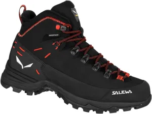 Salewa Alp Mate Mid PTX Hiking Boot - Women's Asphalt/Black 9