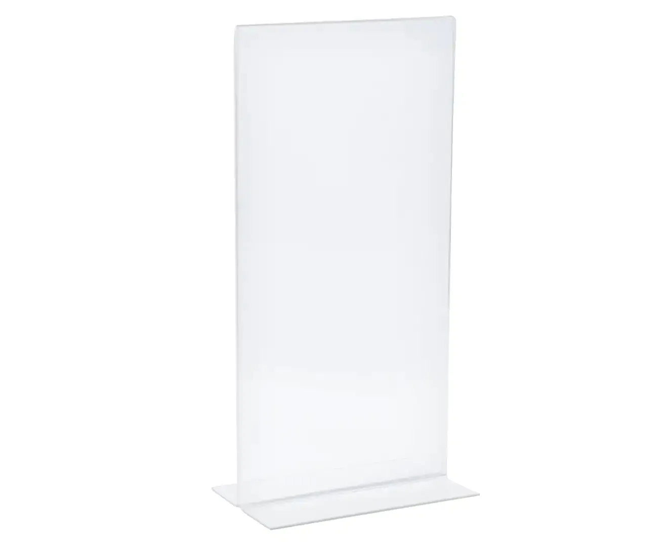 Sandleford DL Double-sided T-Shape Sign Holder Portrait W11cm x D8cm x H22cm