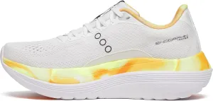 Saucony Men's Endorphin Trainer Sneaker, White/Black, 12.5