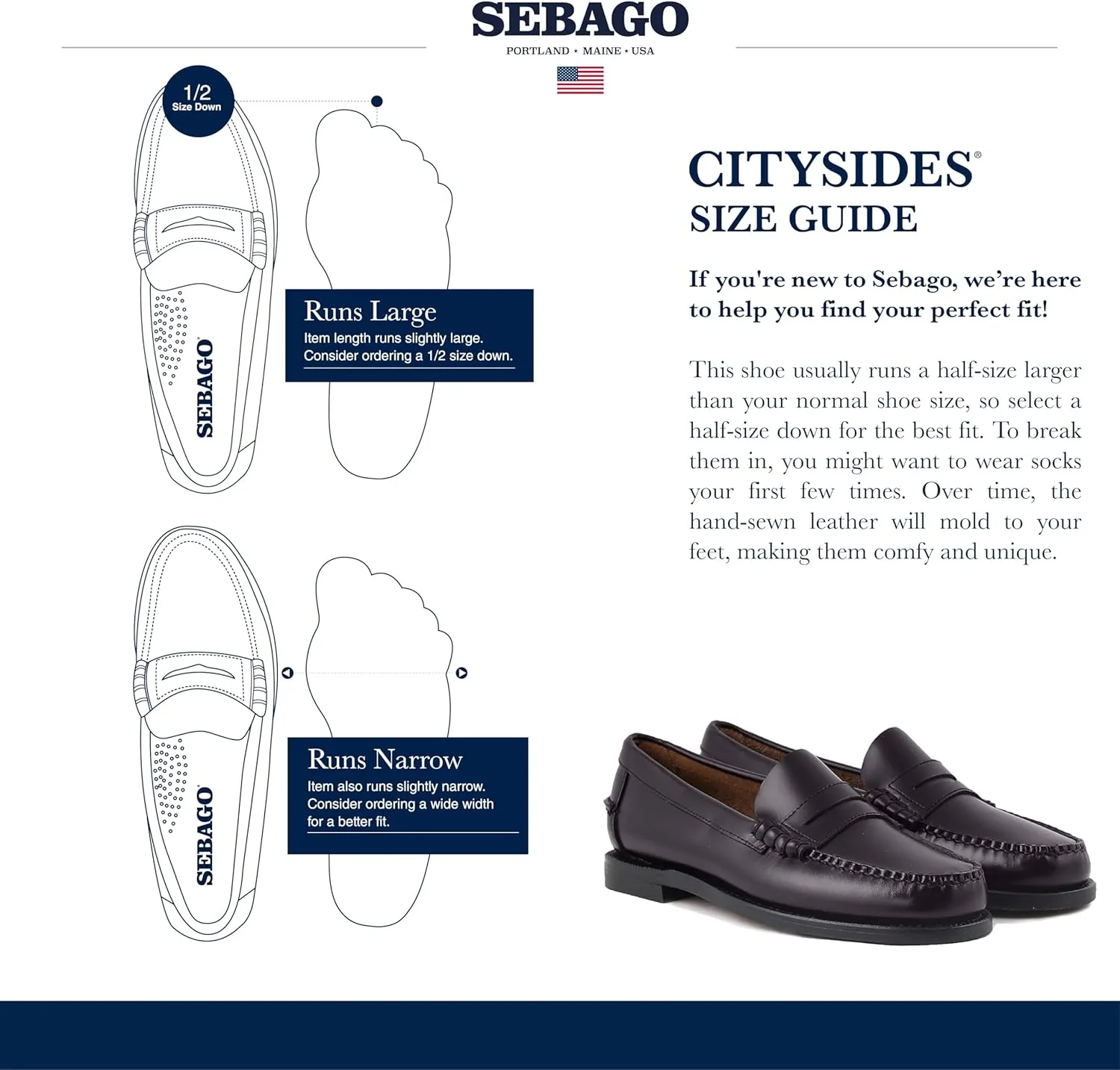 Sebago Men's Classic Dan Loafer Shoes