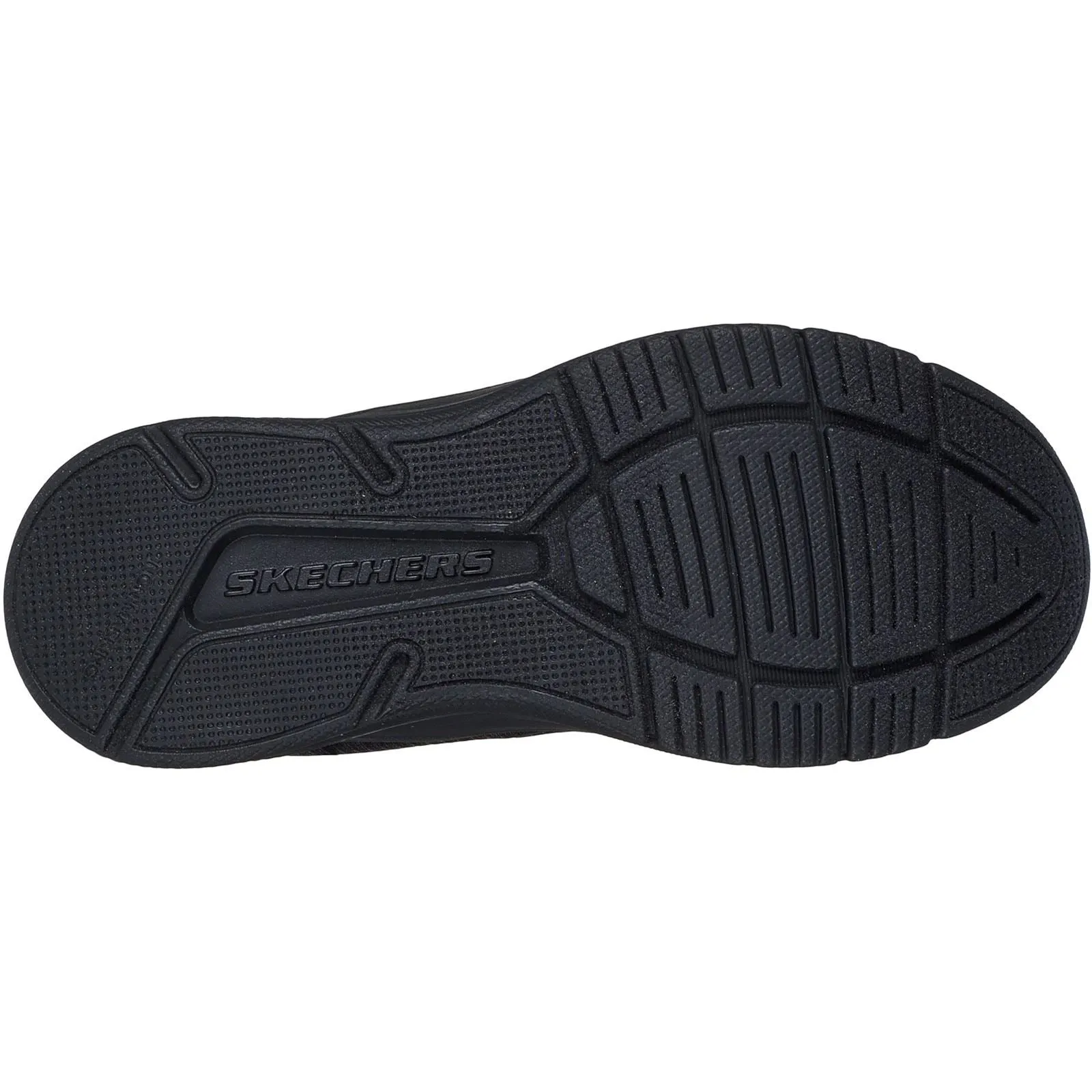 Skechers Microspec Advance Textile Girls's Black Trainers