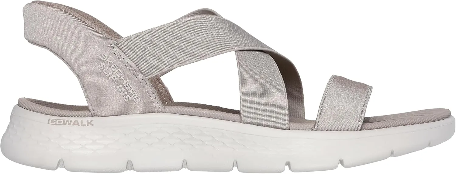 Skechers Women's Go Walk Flex Sandal-Glimmer Up Hands Free Slip-ins