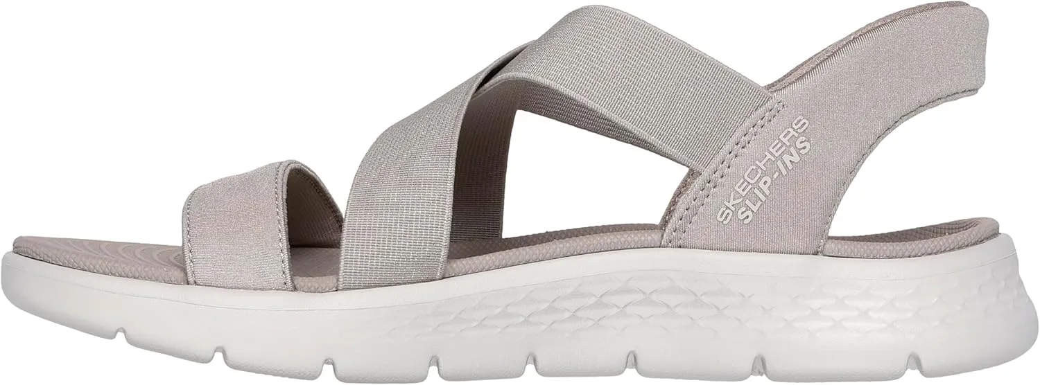 Skechers Women's Go Walk Flex Sandal-Glimmer Up Hands Free Slip-ins