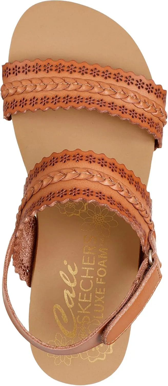 Skechers Women's Summers-Coastal Stroll Wedge Sandal