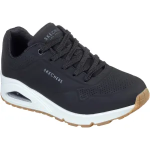 Skechers Women's Uno - Stand on Air Trainer in Black