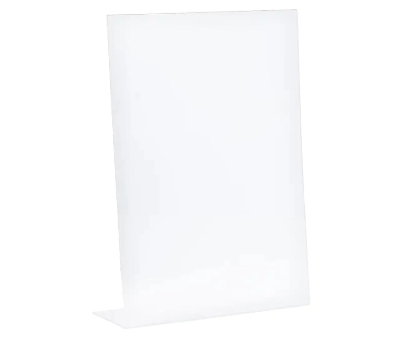 Slanted A4 Sign Holder Portrait W210 x D65mm x H297mm