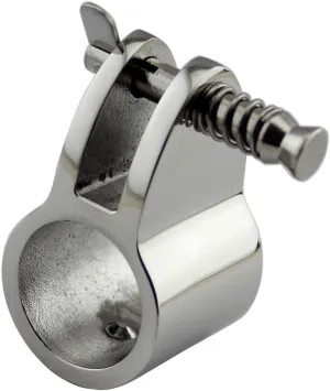 Slide Cap, Bimini Top Eye End Clamp Jaw Slide 316 Stainless Steel Suitable for Yacht Boat Accessories Marine Not Easy to Damage - 22mm