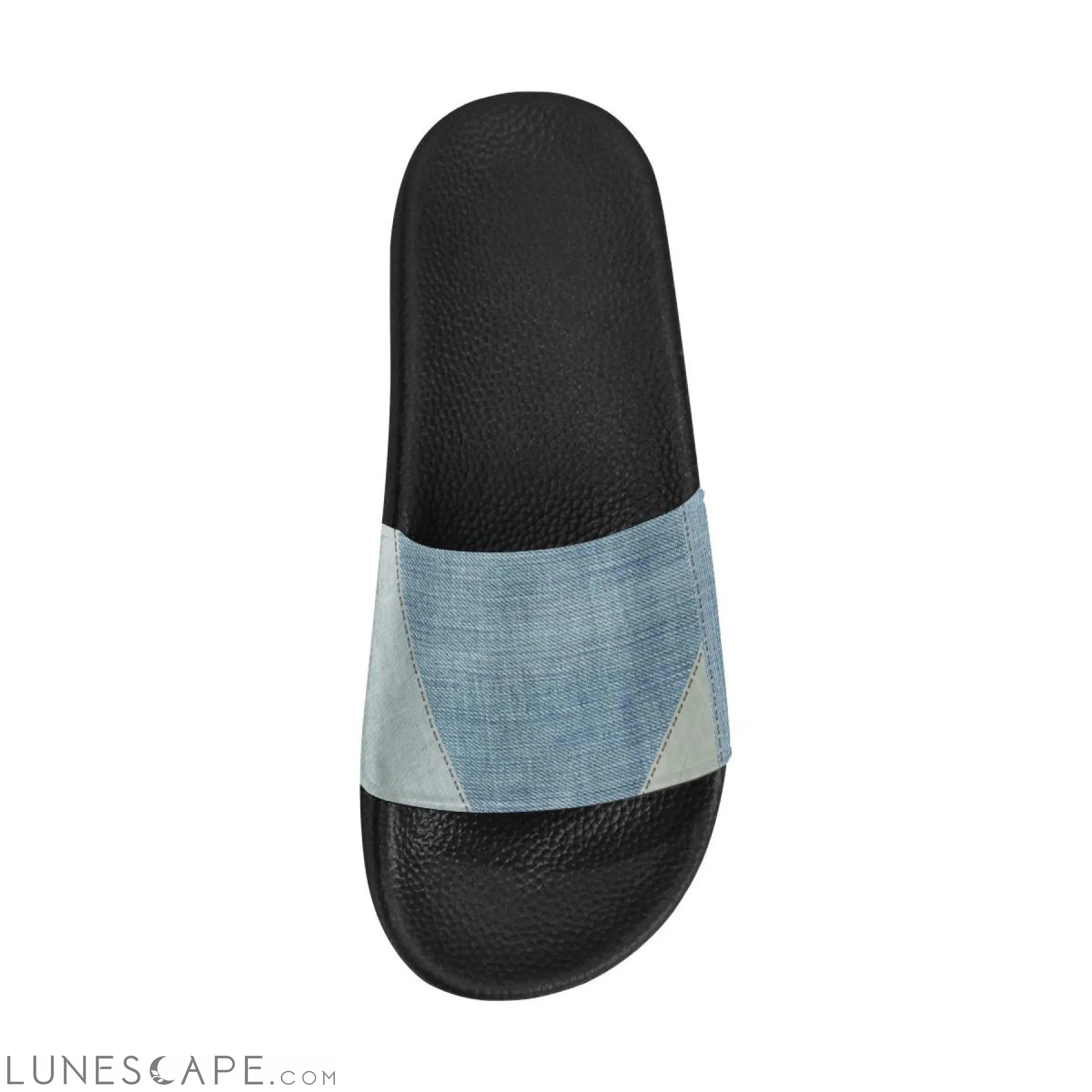 Slip On Beach Slides - Faded Blue