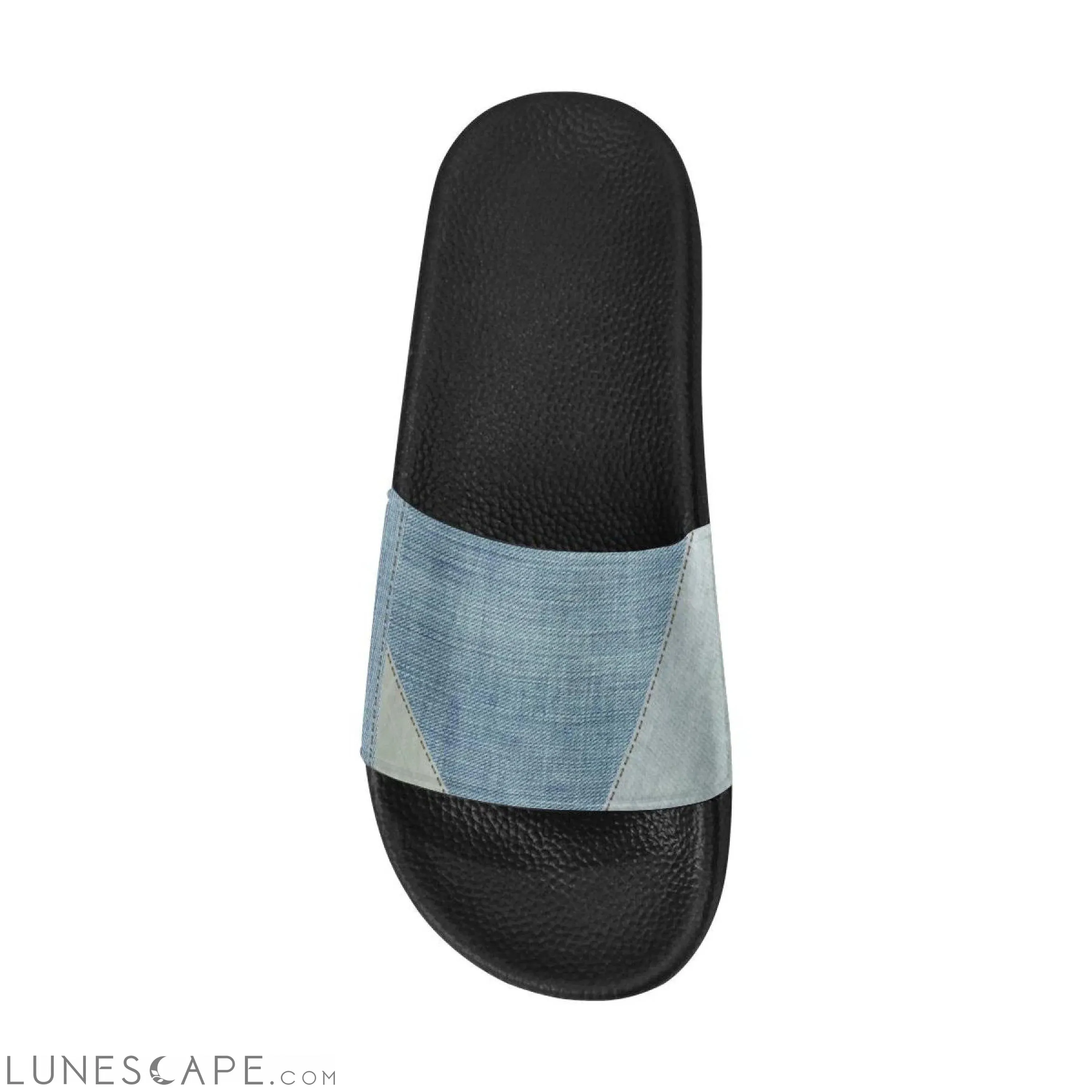Slip On Beach Slides - Faded Blue
