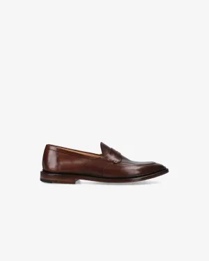 Slip-On in Pelle Marrone