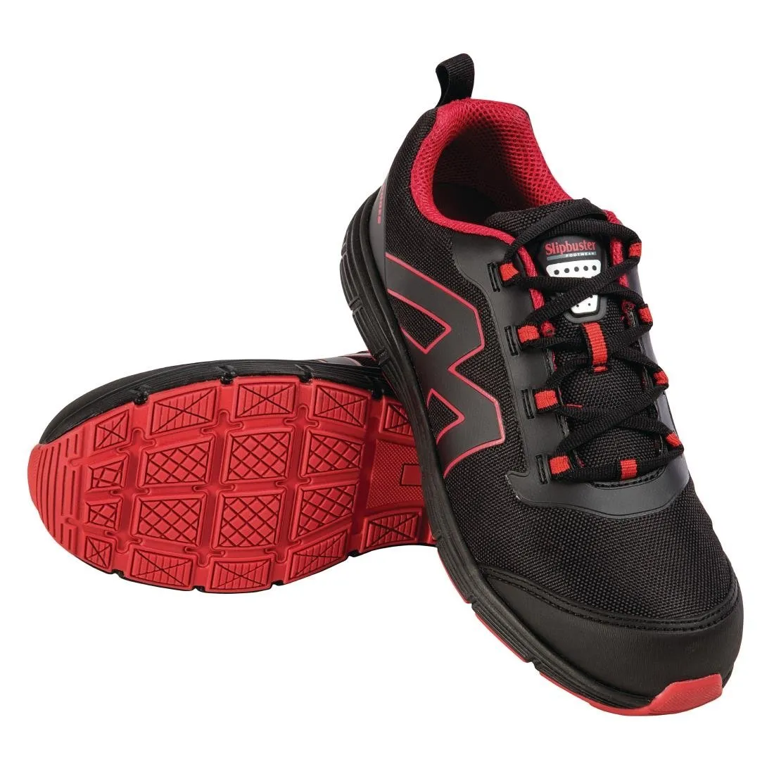 Slipbuster Mesh Safety Trainers Black 45