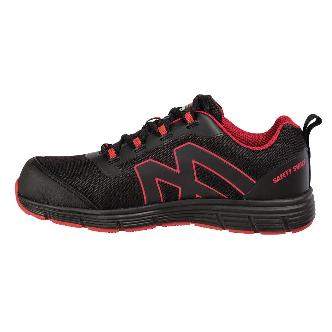 Slipbuster Mesh Safety Trainers Black 45