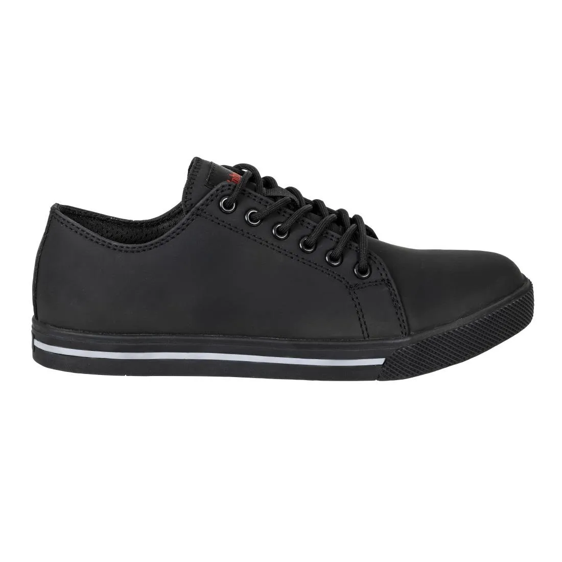 Slipbuster Microfibre Safety Trainers Matte Black 42