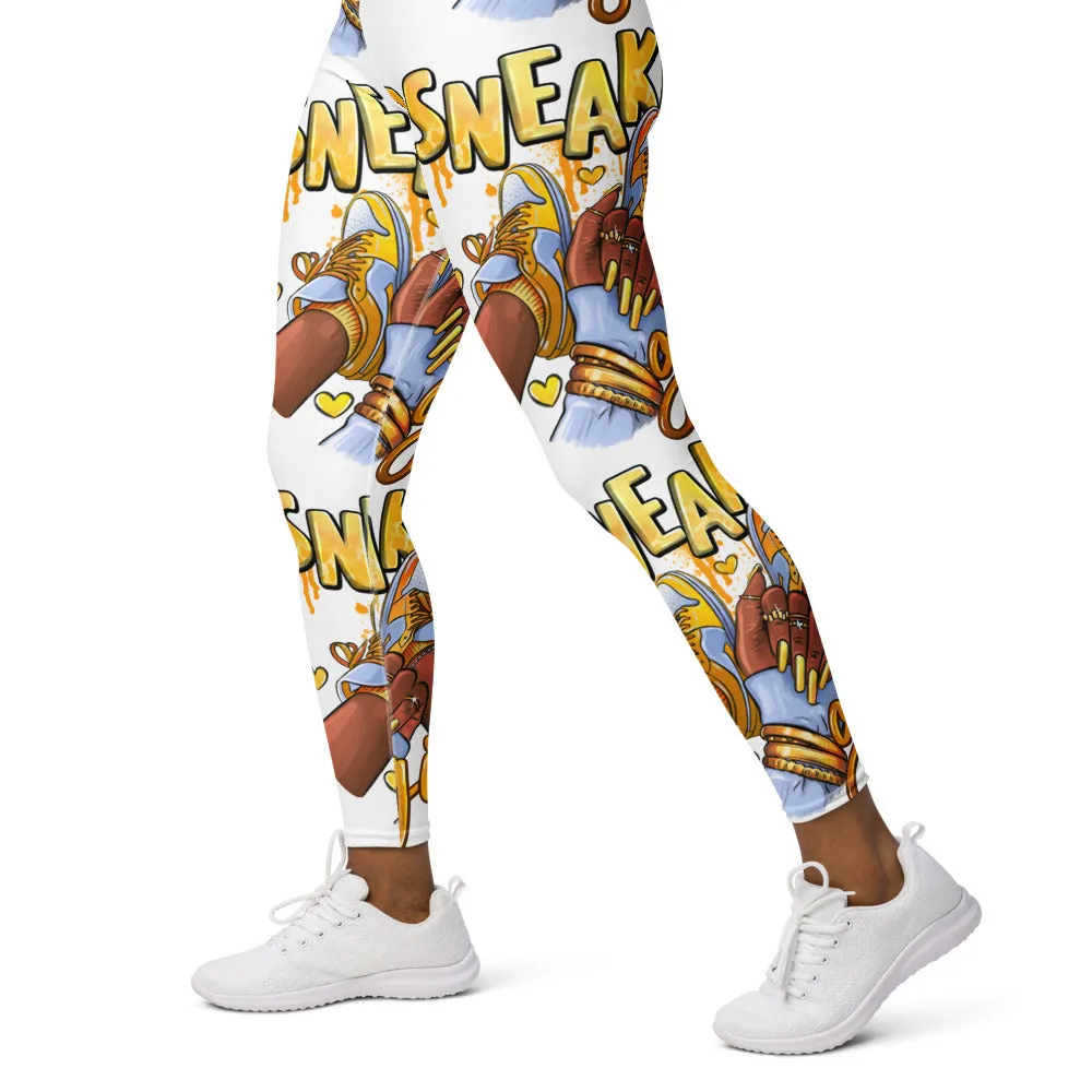 Sneaker Girl All-Over Print Yoga Leggings