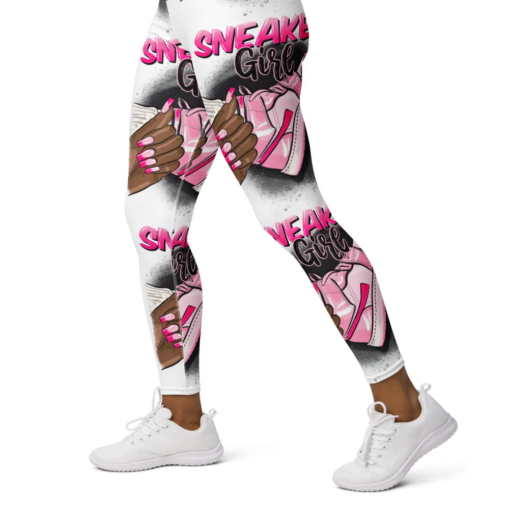 Sneaker Girl All-Over Print Yoga Leggings