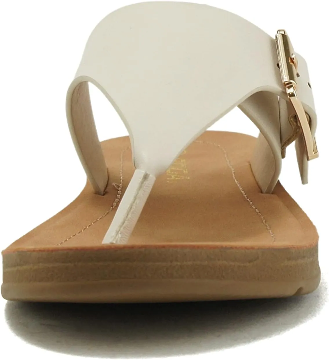 Soda SURI - Women, Girls and teens Teepee thong flat sandal with side buckles. Great for Spring and summer activities and trips