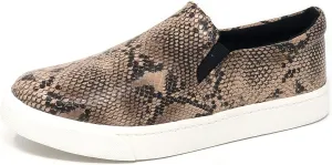 Soda Top Shoe Reign Women's Closed Toe Slip on Sneaker Loafer