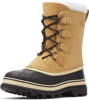 SOREL Men's Caribou Waterproof Boot - Buff - 9.5