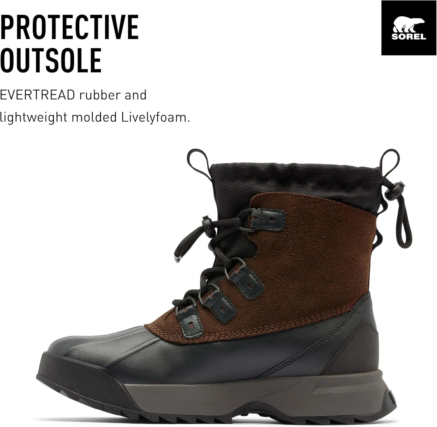 SOREL Men's Scout 87 Lux Waterproof Boot