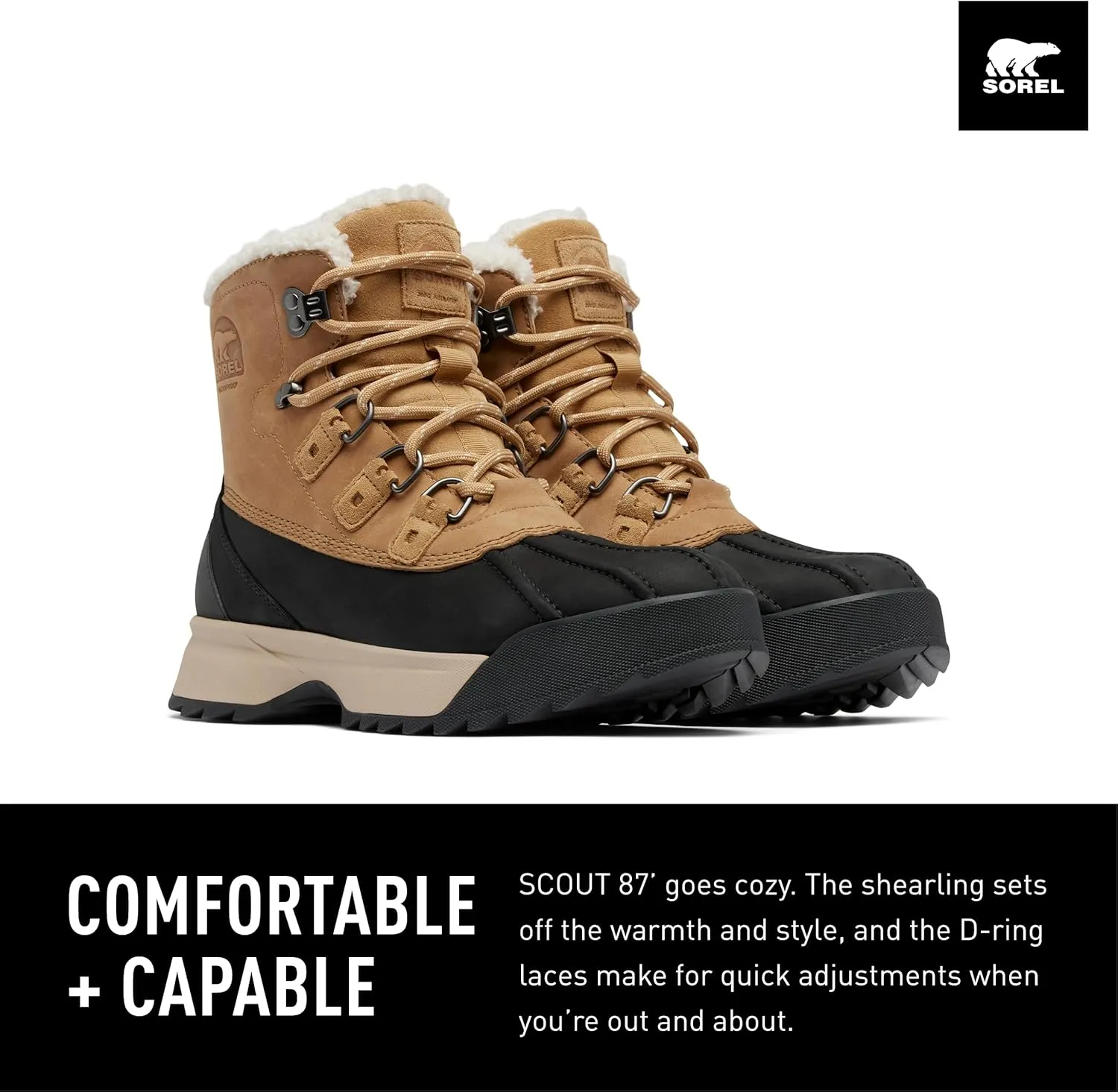 Sorel Men's Scout 87' Lux Waterproof Snow Boot