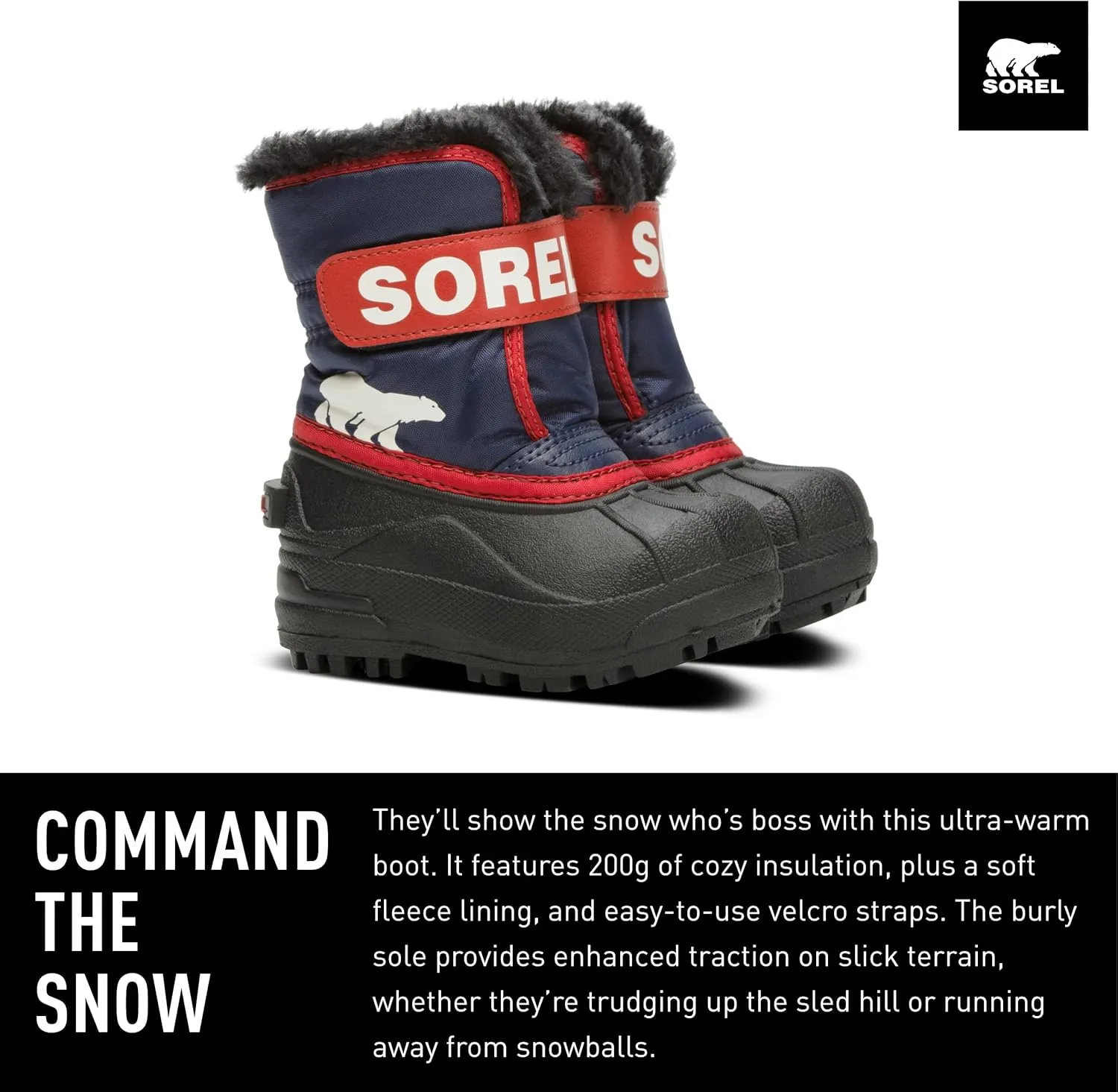 SOREL Toddler's Snow Commander Boot