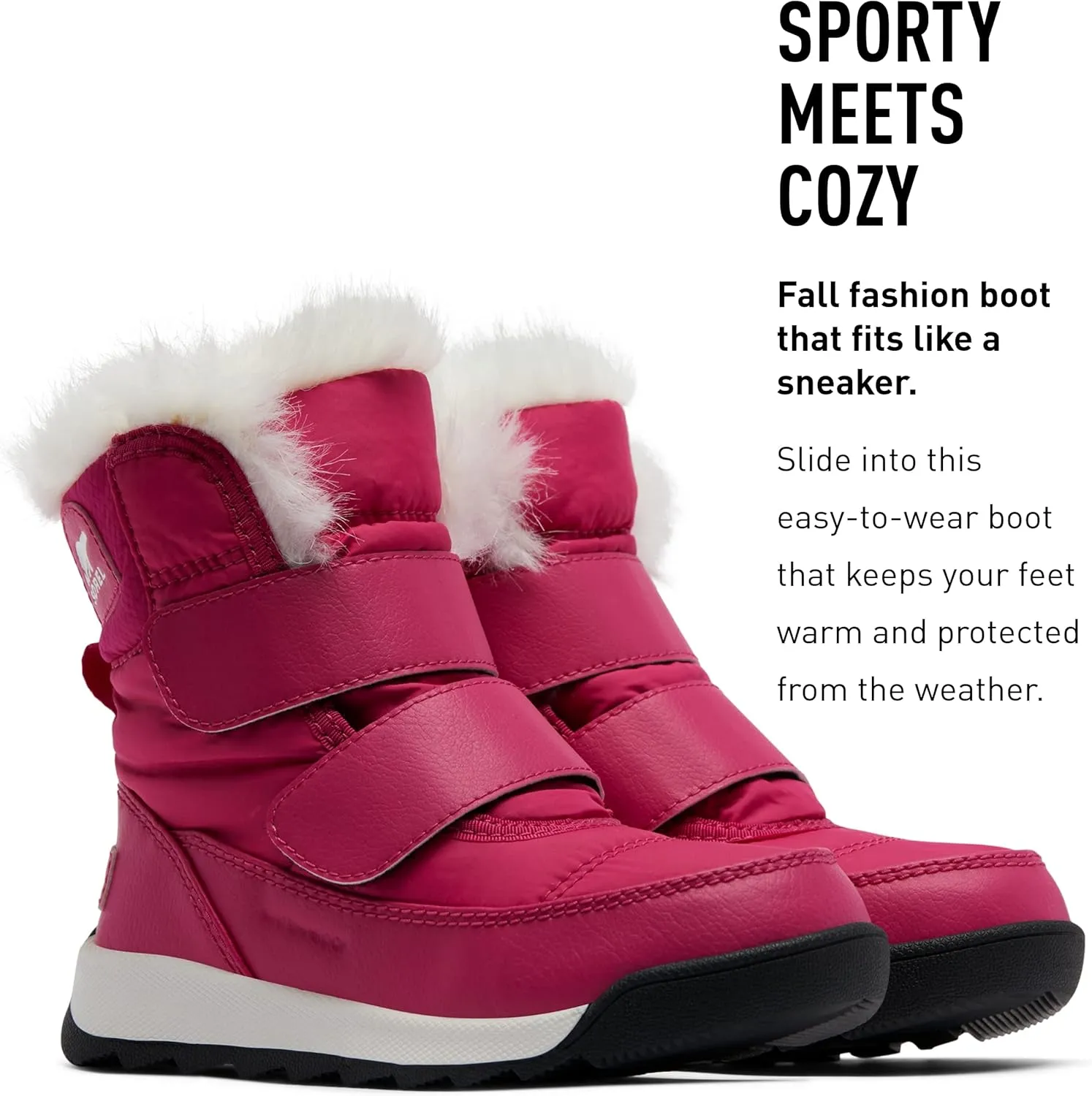 Sorel Unisex-Child Whitney II Strap Waterproof Snow Boot
