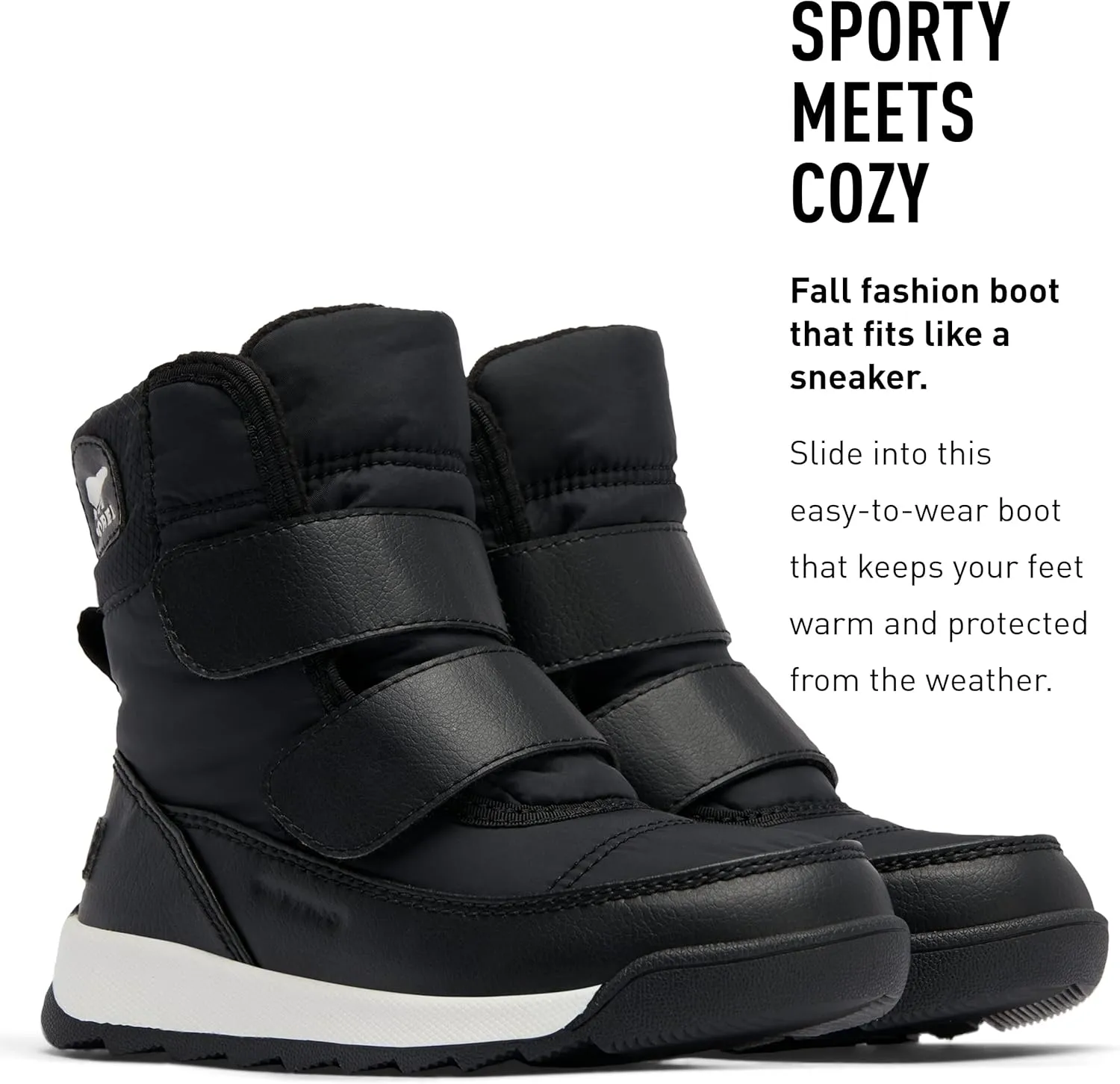Sorel Unisex-Child Whitney II Strap Waterproof Snow Boot