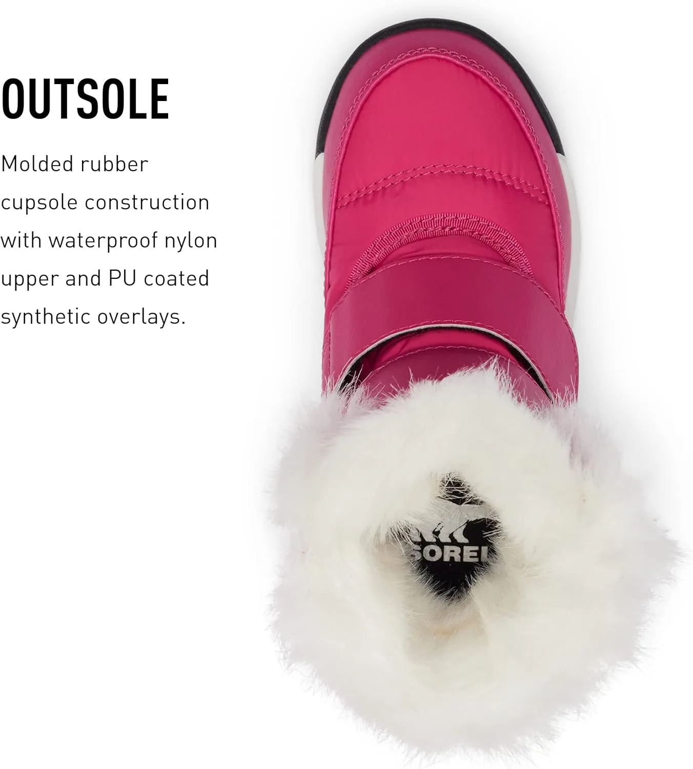 Sorel Unisex-Child Whitney II Strap Waterproof Snow Boot