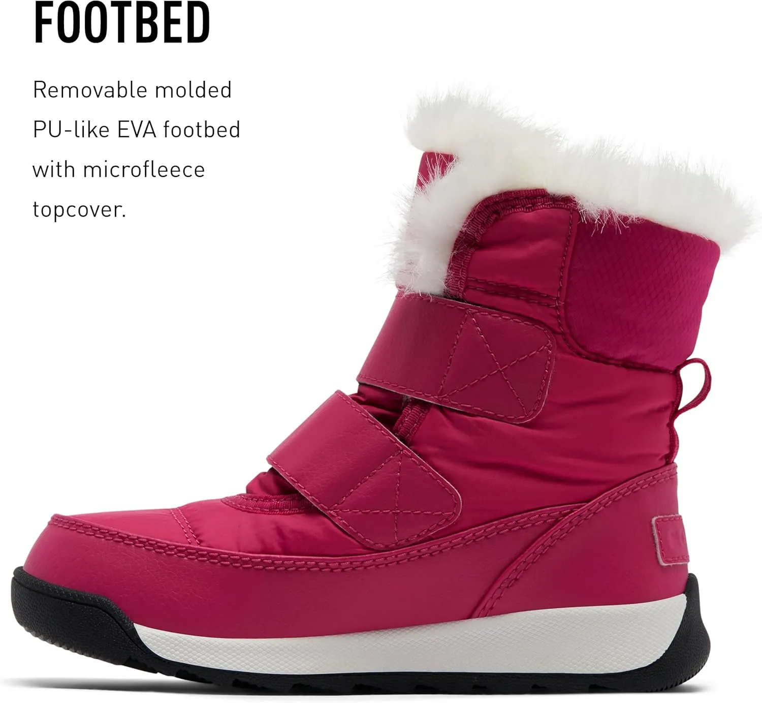 Sorel Unisex-Child Whitney II Strap Waterproof Snow Boot