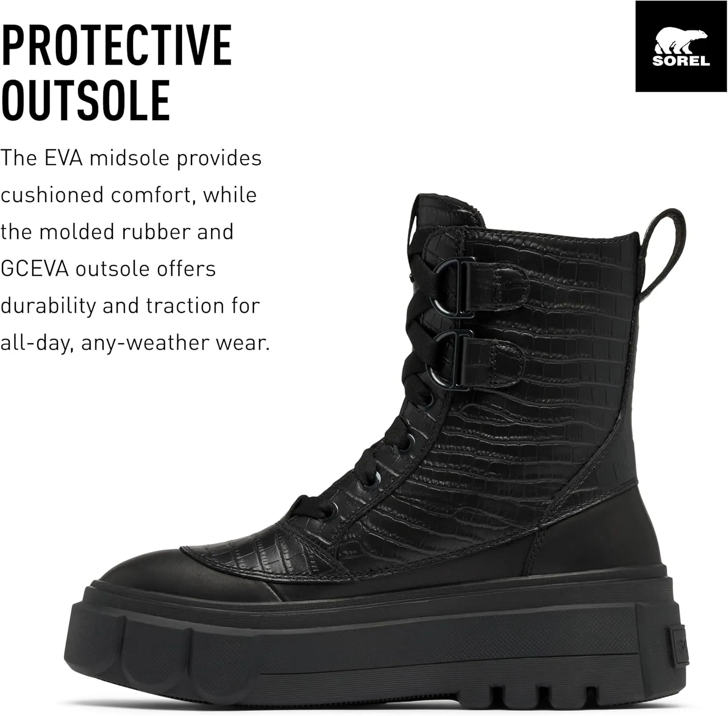 SOREL Women's Caribou X Lace Waterproof Boot
