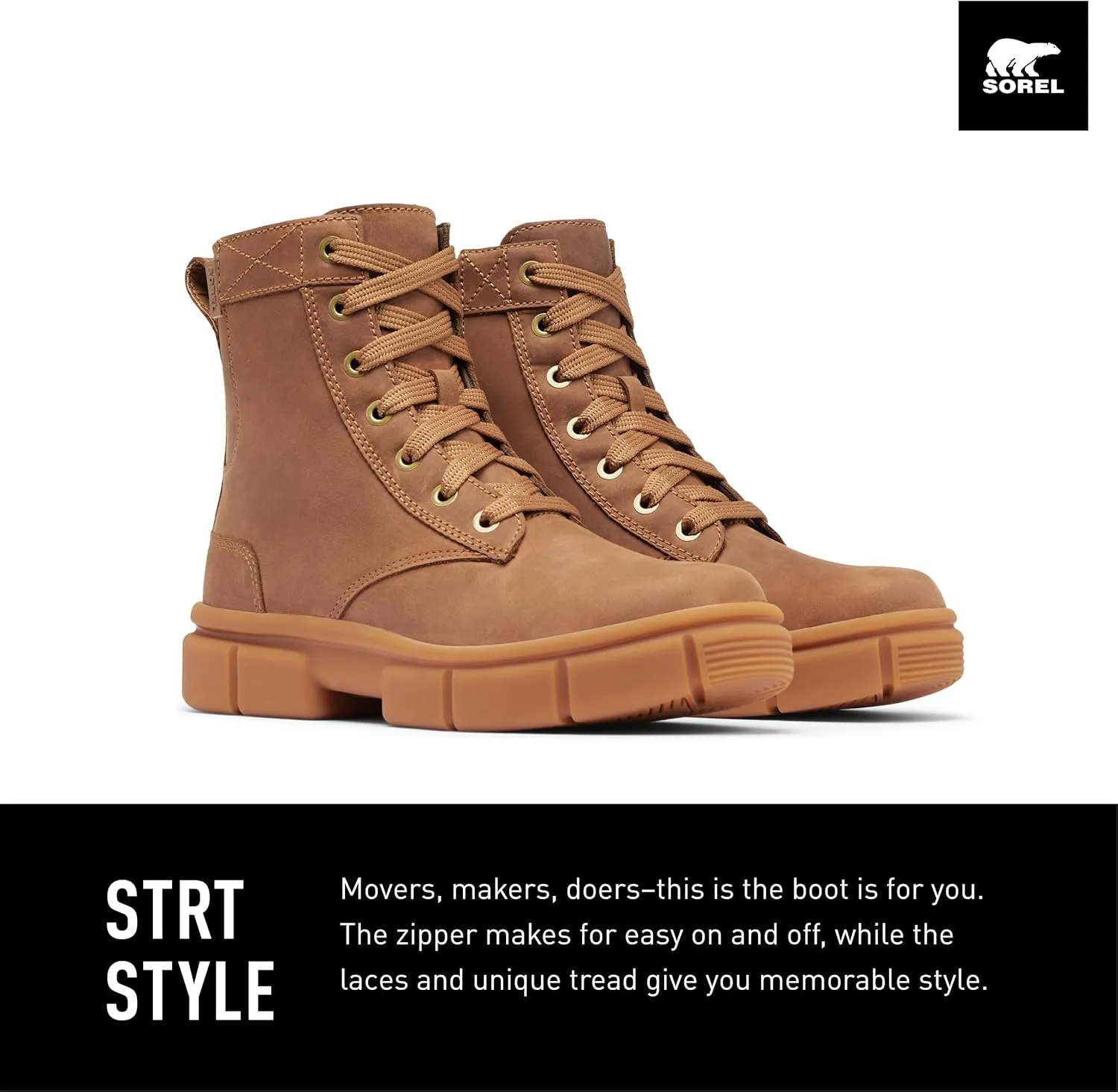 SOREL Women's Explorer STRT Lace Boot