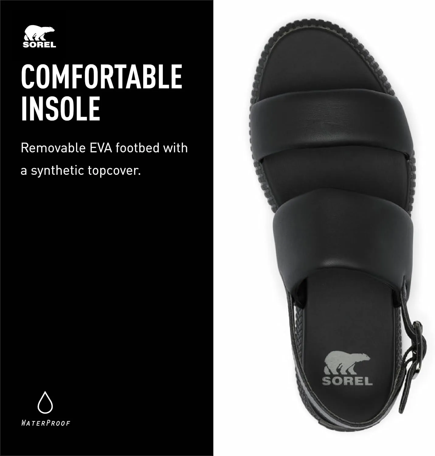 Sorel Women's Ona Streetworks Go To Flat Sandals