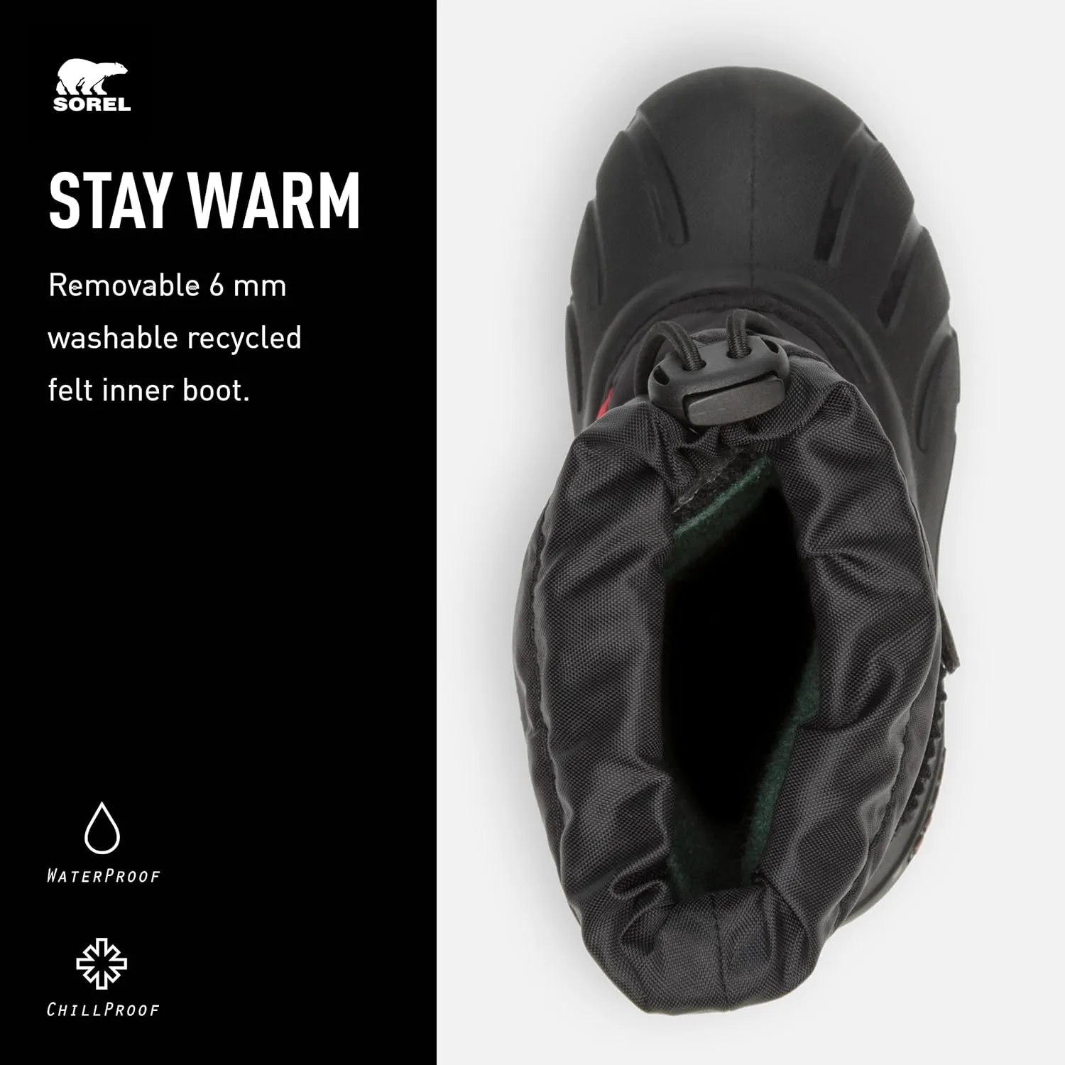 SOREL - Youth Flurry Winter Snow Boots for Kids