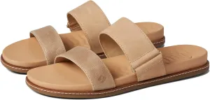 Sperry Women's Waveside Plushwave Slide Leather Flat Sandal