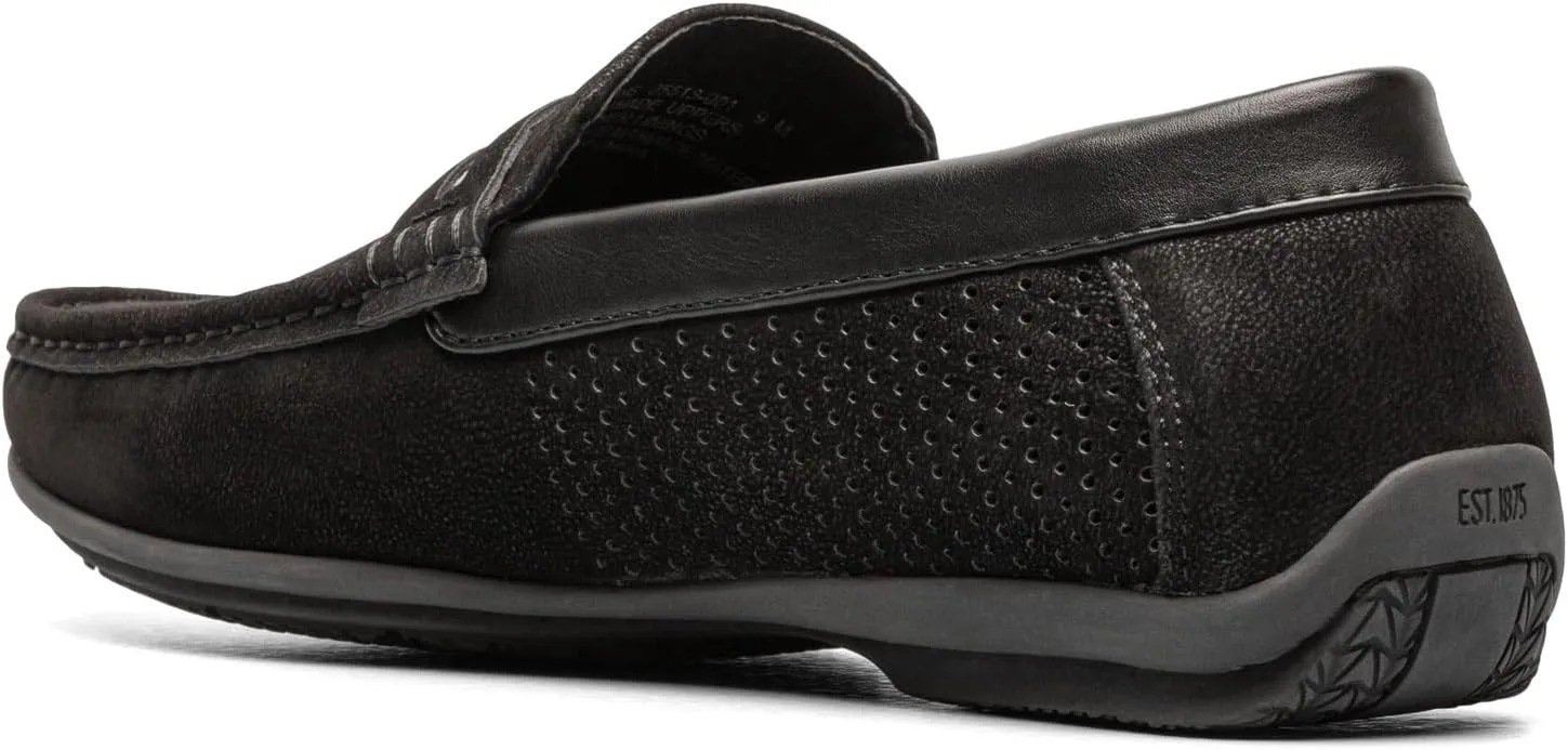 STACY ADAMS Men's Corby Slip on Driving Style Loafer