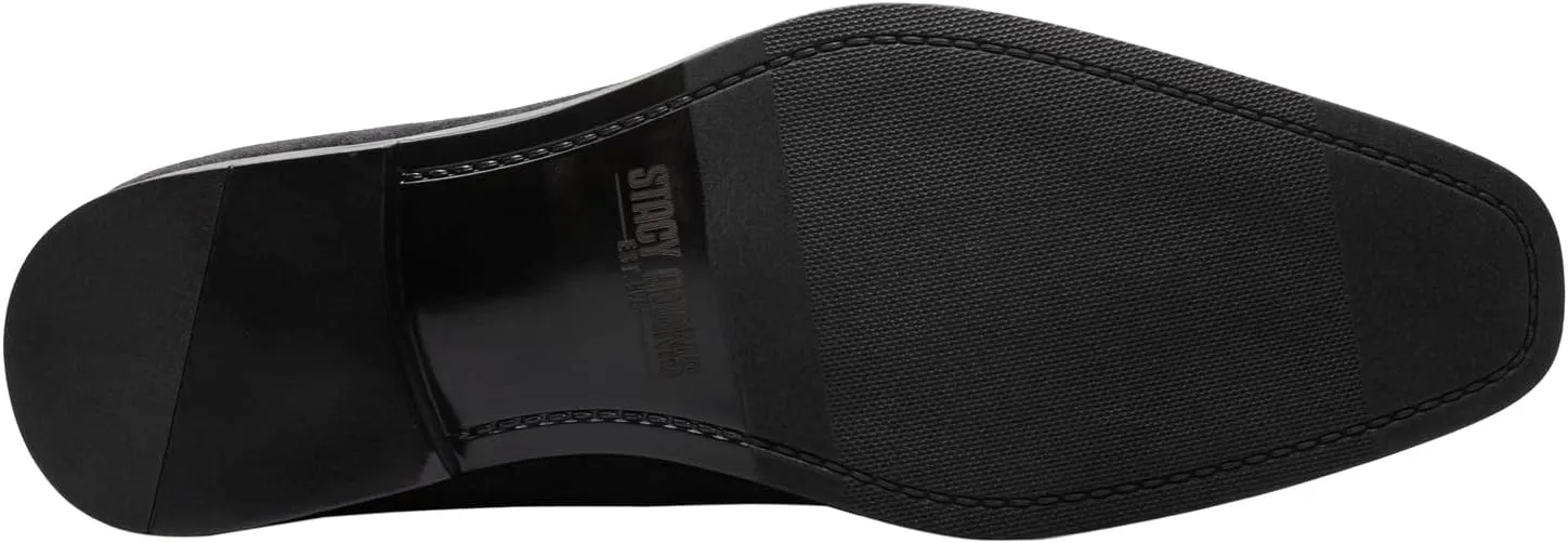 STACY ADAMS Men's Savian Velour Slip-on Loafer