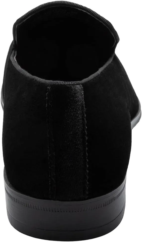 STACY ADAMS Men's Savian Velour Slip-on Loafer