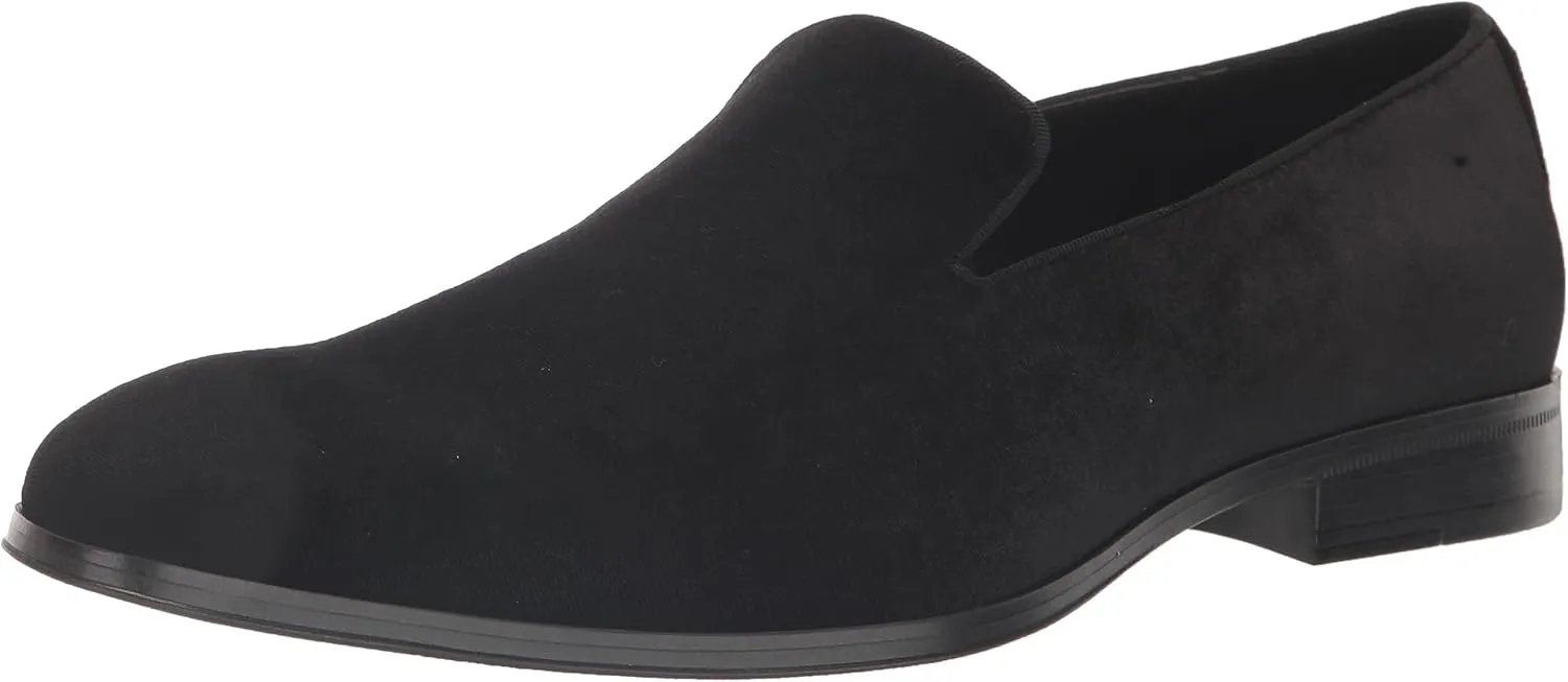 STACY ADAMS Men's Savian Velour Slip-on Loafer