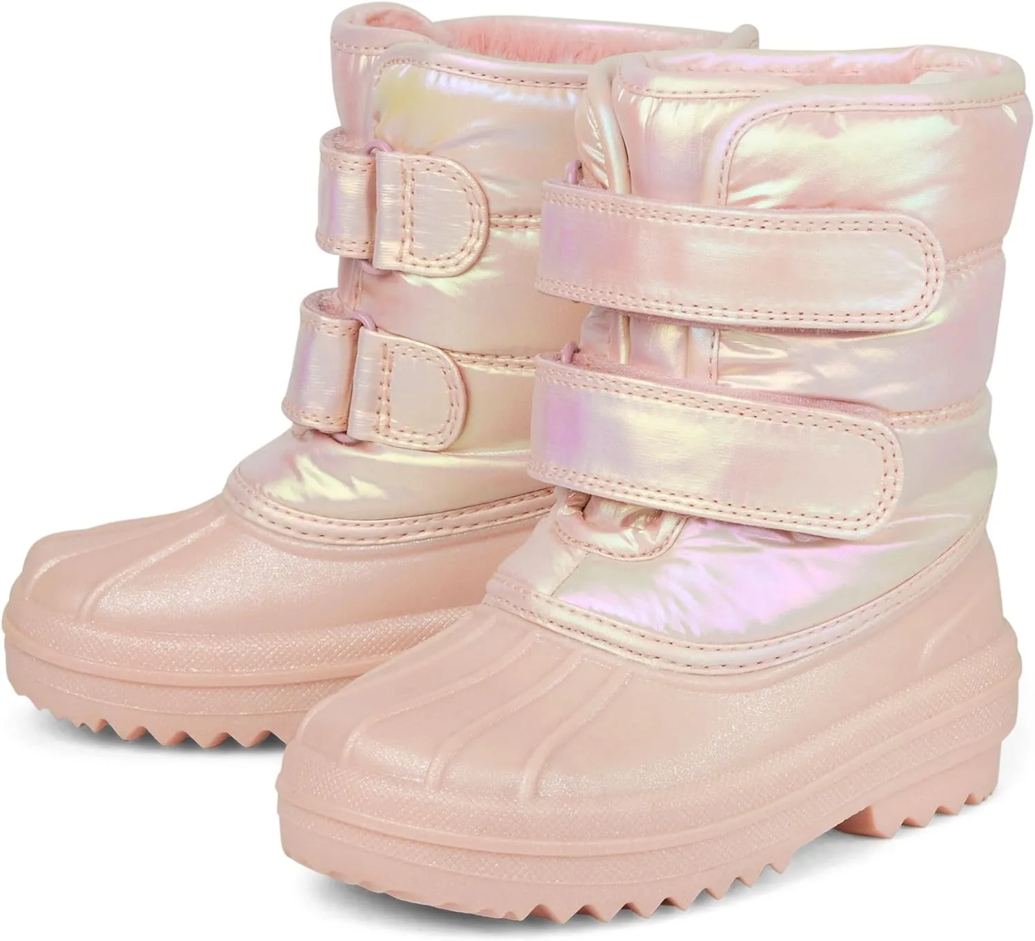 The Children's Place Baby Girls' Faux Fur Trim Snow Boot