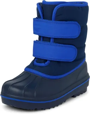The Children's Place Boys' Faux Fur Trim Winter Snow Boot