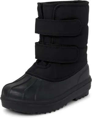 The Children's Place Boys' Faux Fur Trim Winter Snow Boot
