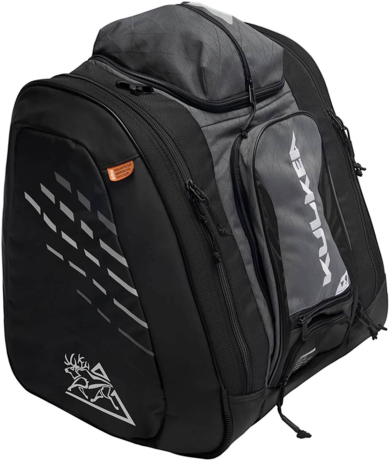 Thermal Trekker Heated Ski Boot Backpack - Heated, Insulated Ski Boot Bag For Maximum Gear & Boot Storage - 3 Heat Settings - 20V Wall Plug & 12V Auto Plug