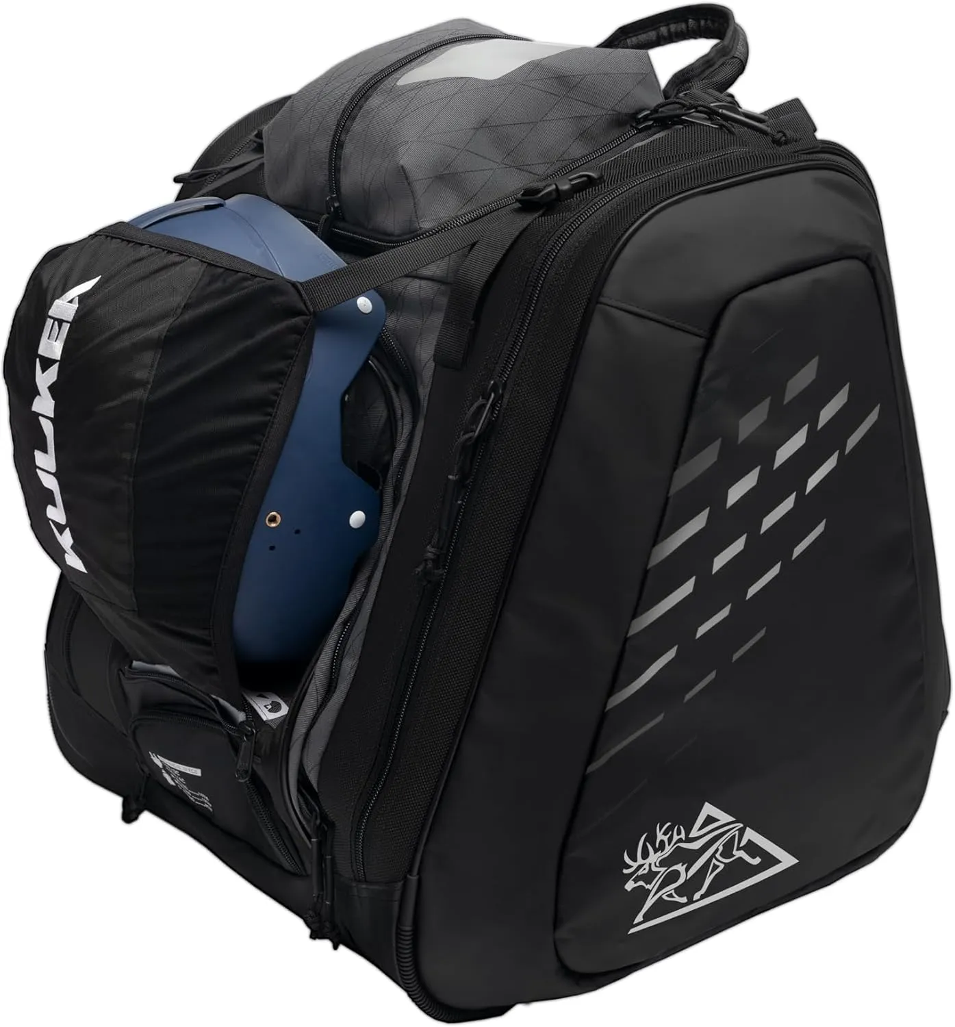 Thermal Trekker Heated Ski Boot Backpack - Heated, Insulated Ski Boot Bag For Maximum Gear & Boot Storage - 3 Heat Settings - 20V Wall Plug & 12V Auto Plug