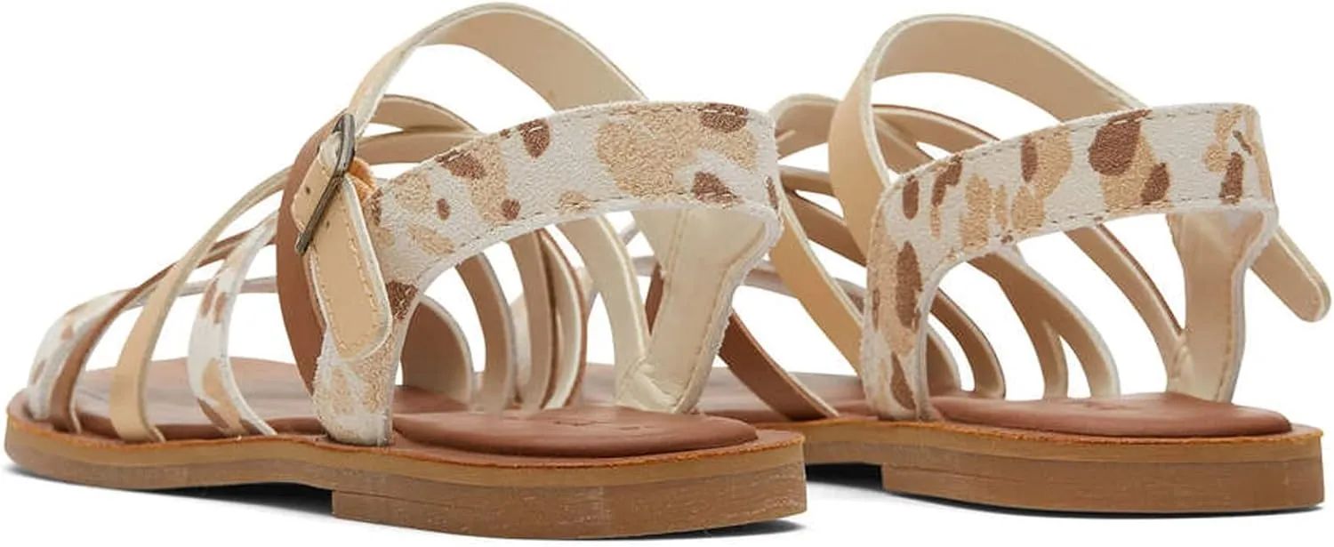 TOMS Womens Sephina Strappy Casual Sandals Casual - Off White