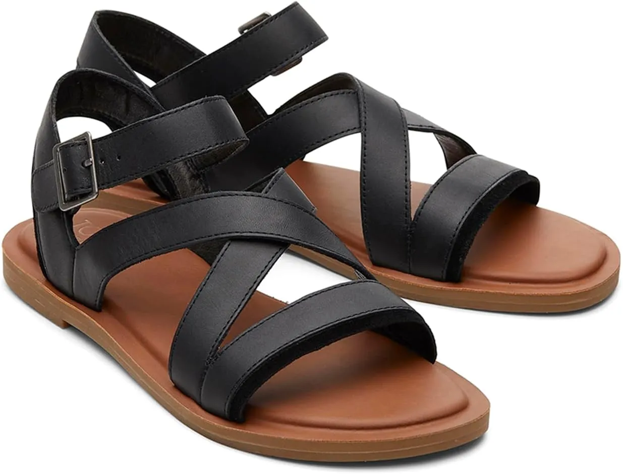 TOMS Womens Sloane Strappy Casual Sandals Casual - Brown