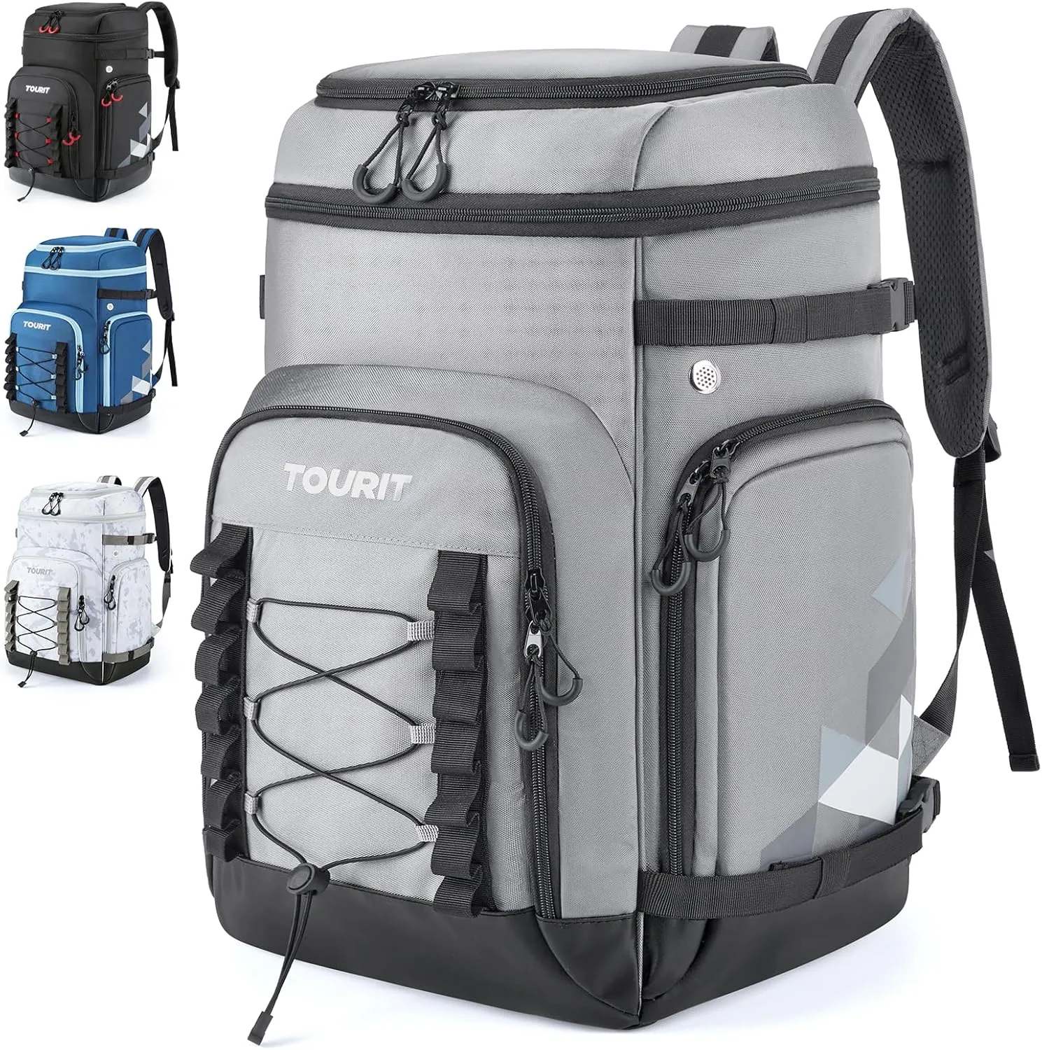 TOURIT Ski Boot Bag Snowboard Backpack 55-60L Waterproof Unisex Helmet and Accessories Carrying Bag