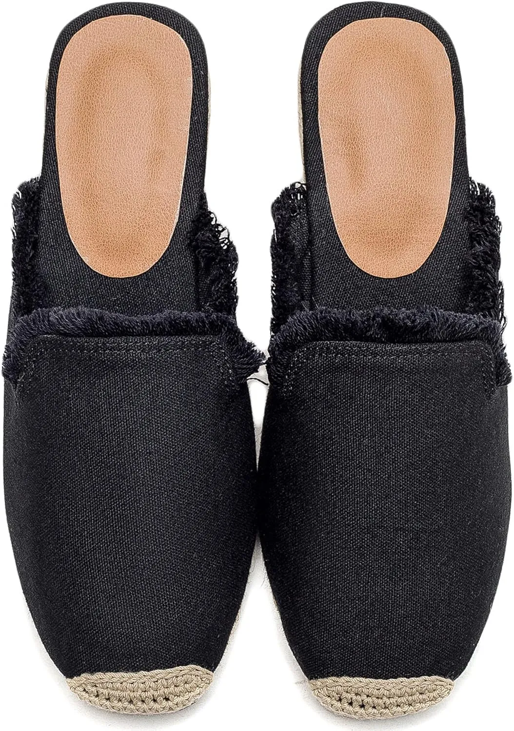 U-lite Women's Flatform Espadrille Wedge Sandal, Universal Comfortable Casual Closed Toe, Classic Summer Sandals