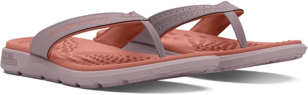 Under Armour Women's Ignite Pro Marbella Flip Flop Slide Sandal