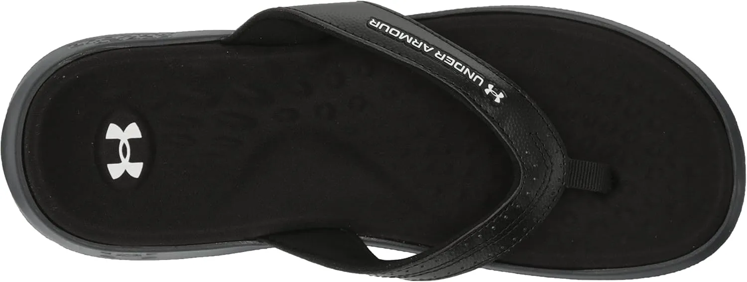 Under Armour Women's Ignite Pro Marbella Graphic Flip Flop Slide Sandal